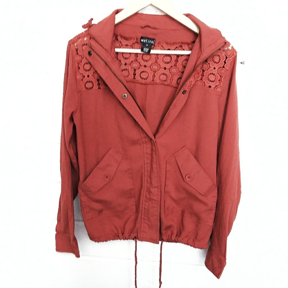 Burnt Orange Jacket Size Medium